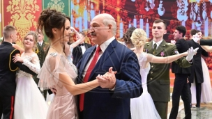 Lukašenko na balu